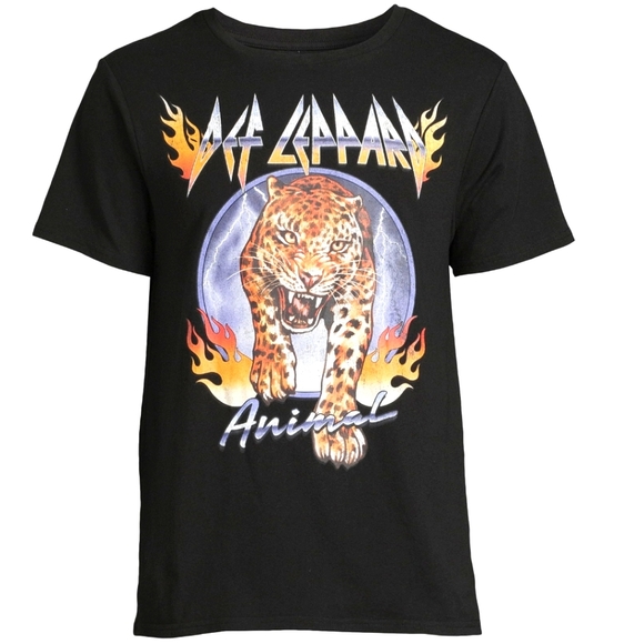 Def Leppard Other - Def Leppard Animal graphic tee